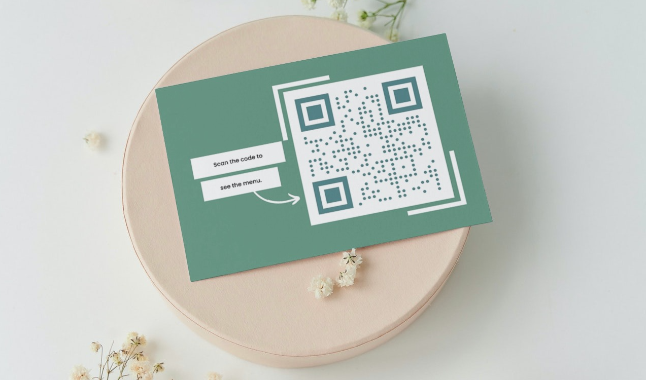 Display a Menulio QR code